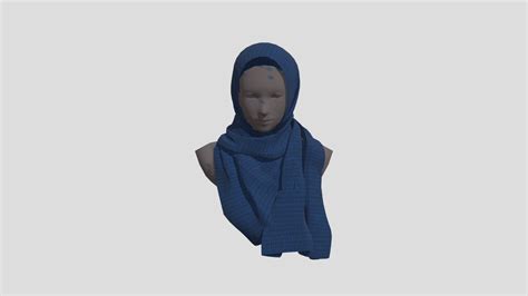 Woman Hijab 3D Models for Download